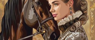 Екатерина II и конь